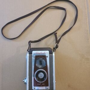 Kodak Duaflex II Camera - Black and Silver